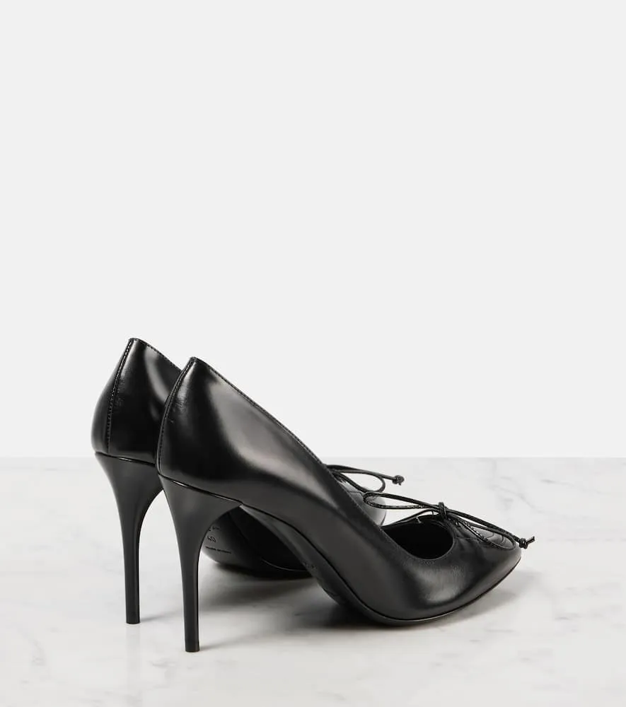 Alaia 90 leather pumps