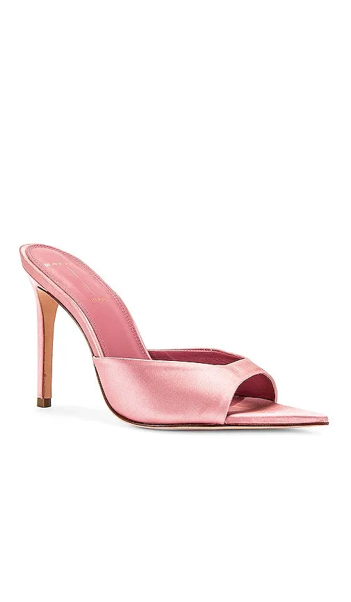 BLACK SUEDE STUDIO Brea Mule Sandal in Rose