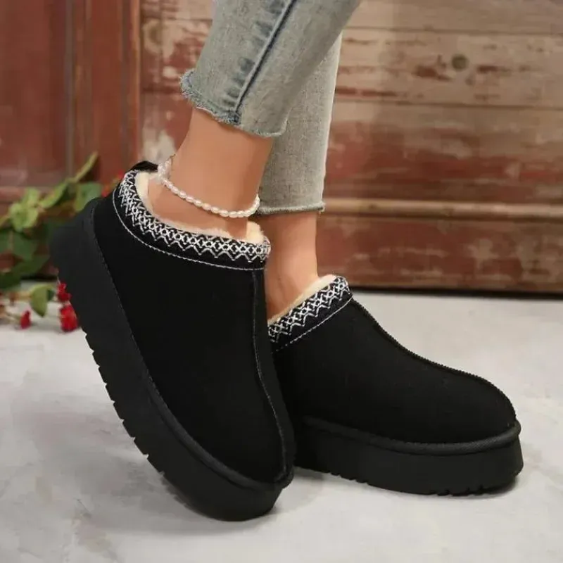 Chelsea Ankle Snow Boots Women Winter