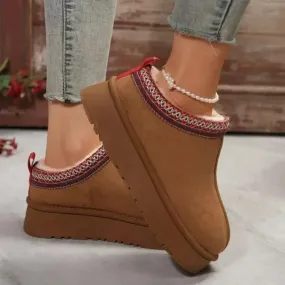 Chelsea Ankle Snow Boots Women Winter