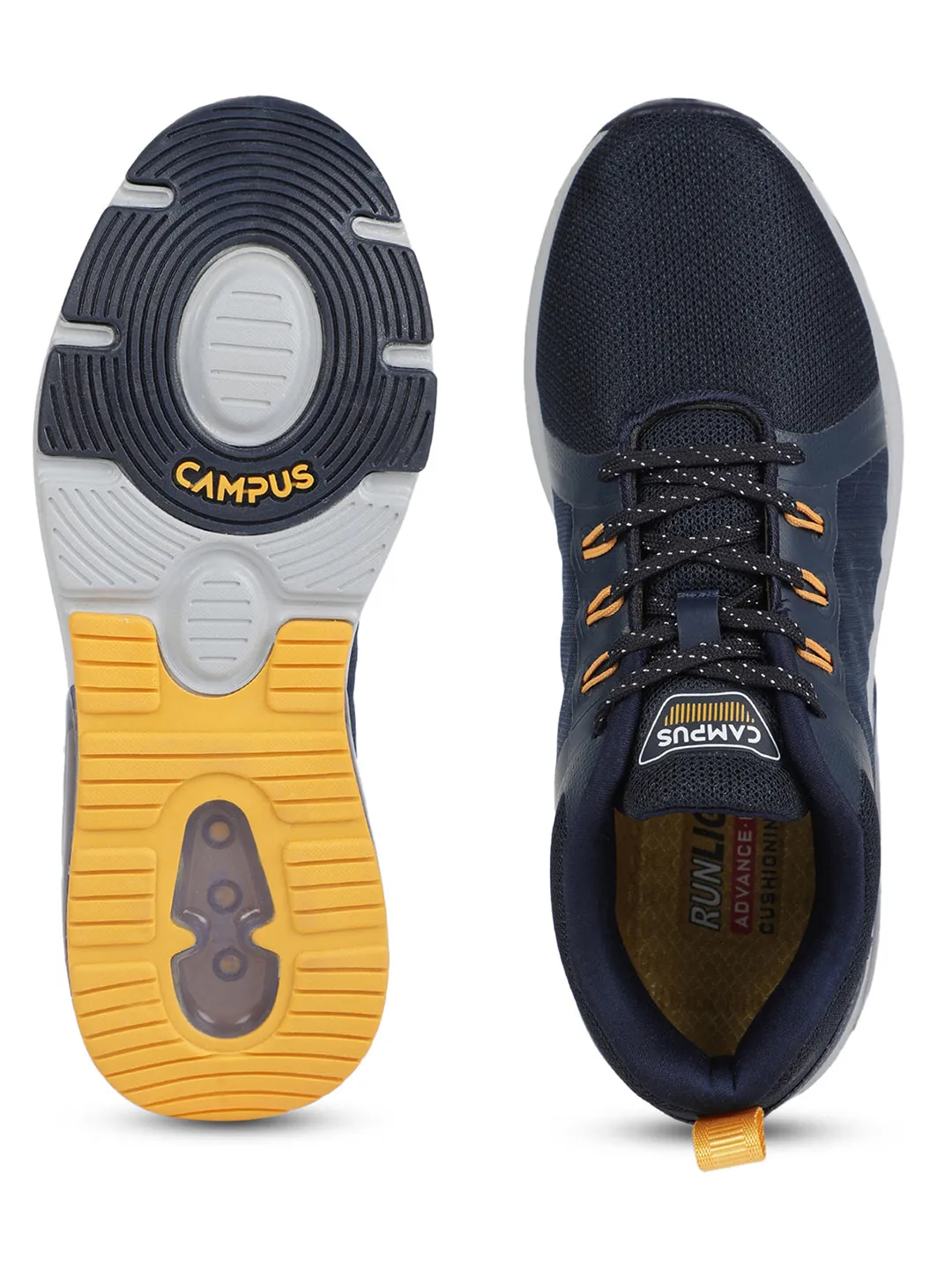 DUKE Navy Men's Running Shoes