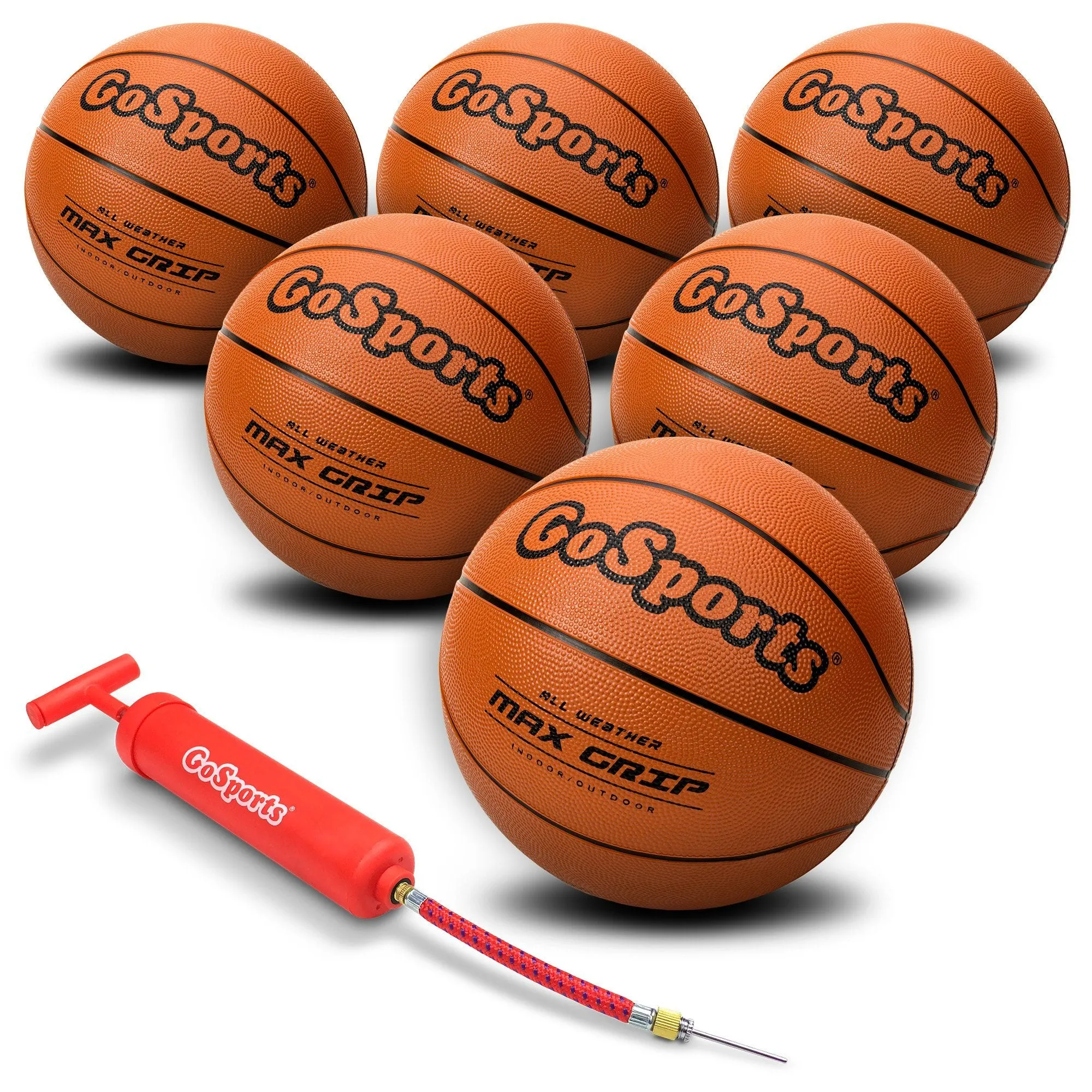 GoSports Size 7 Rubber Basketball