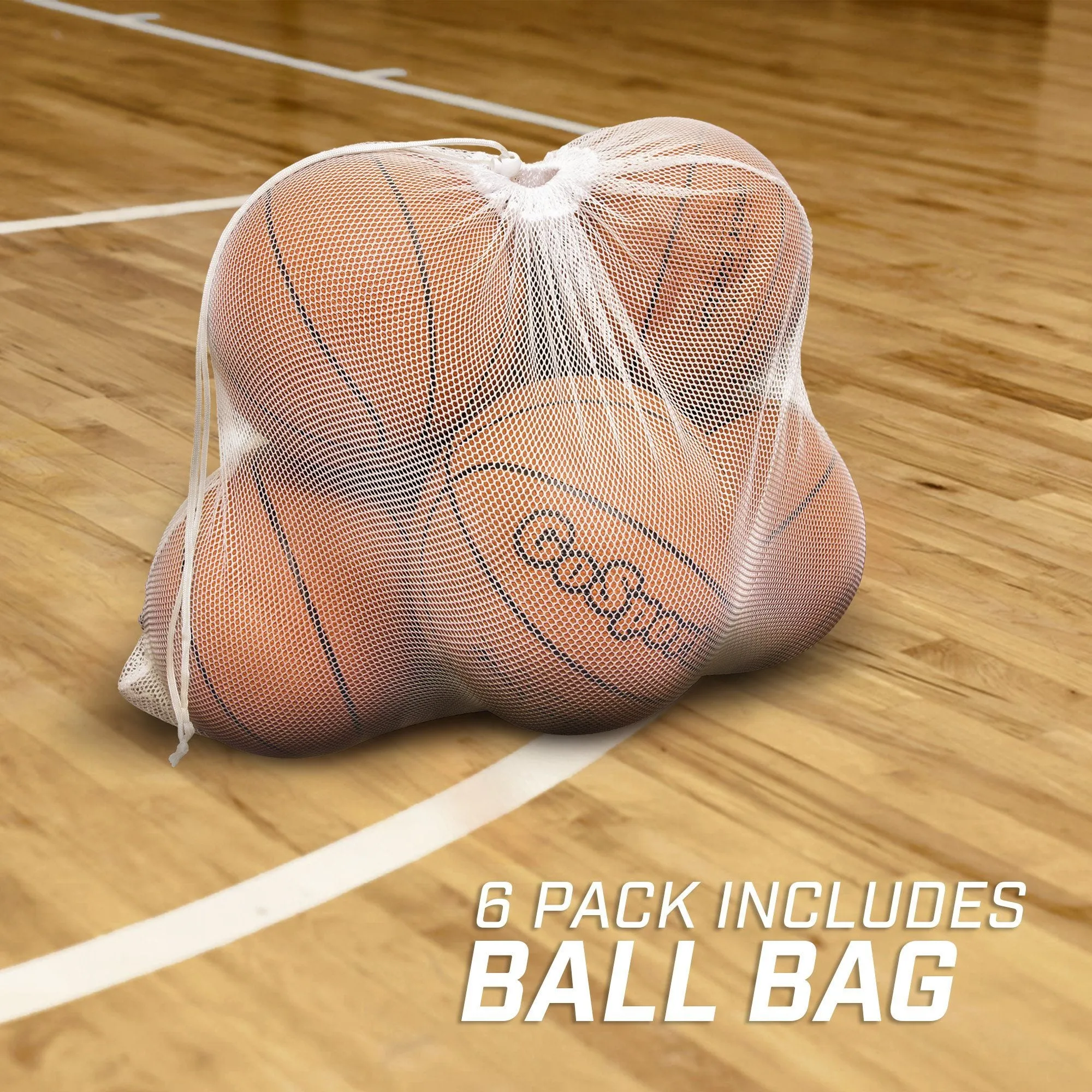 GoSports Size 7 Rubber Basketball