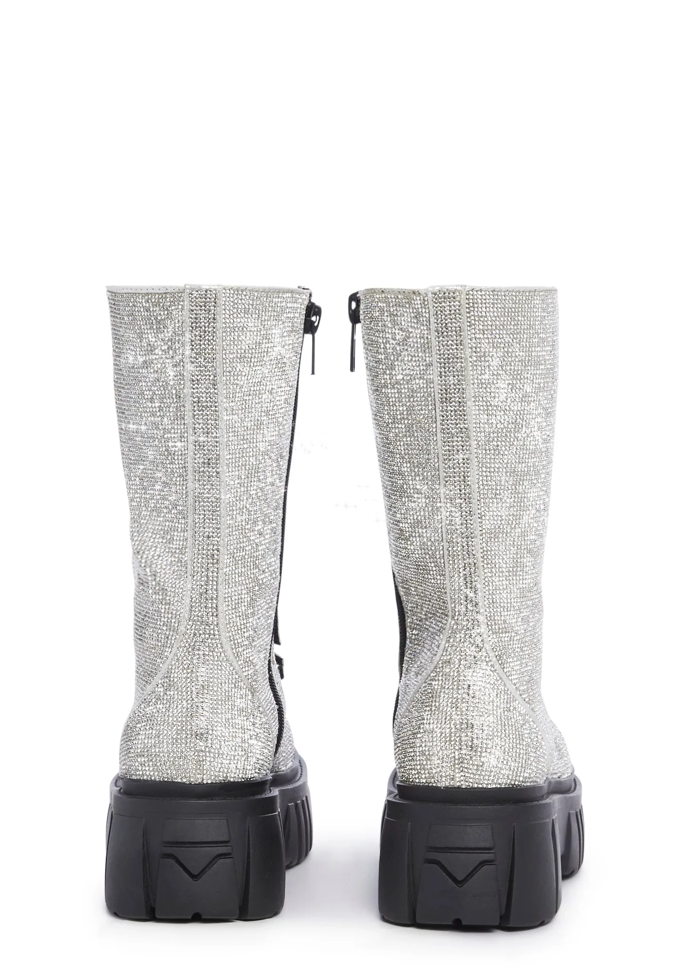 Ice Breaker Combat Boots- Silver