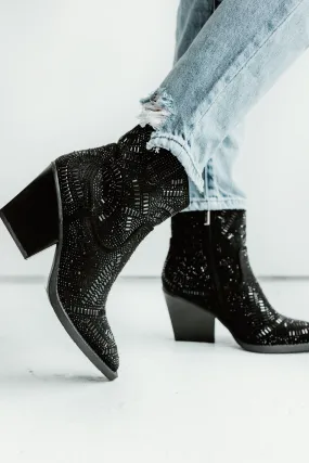 Madison Rhinestone Booties
