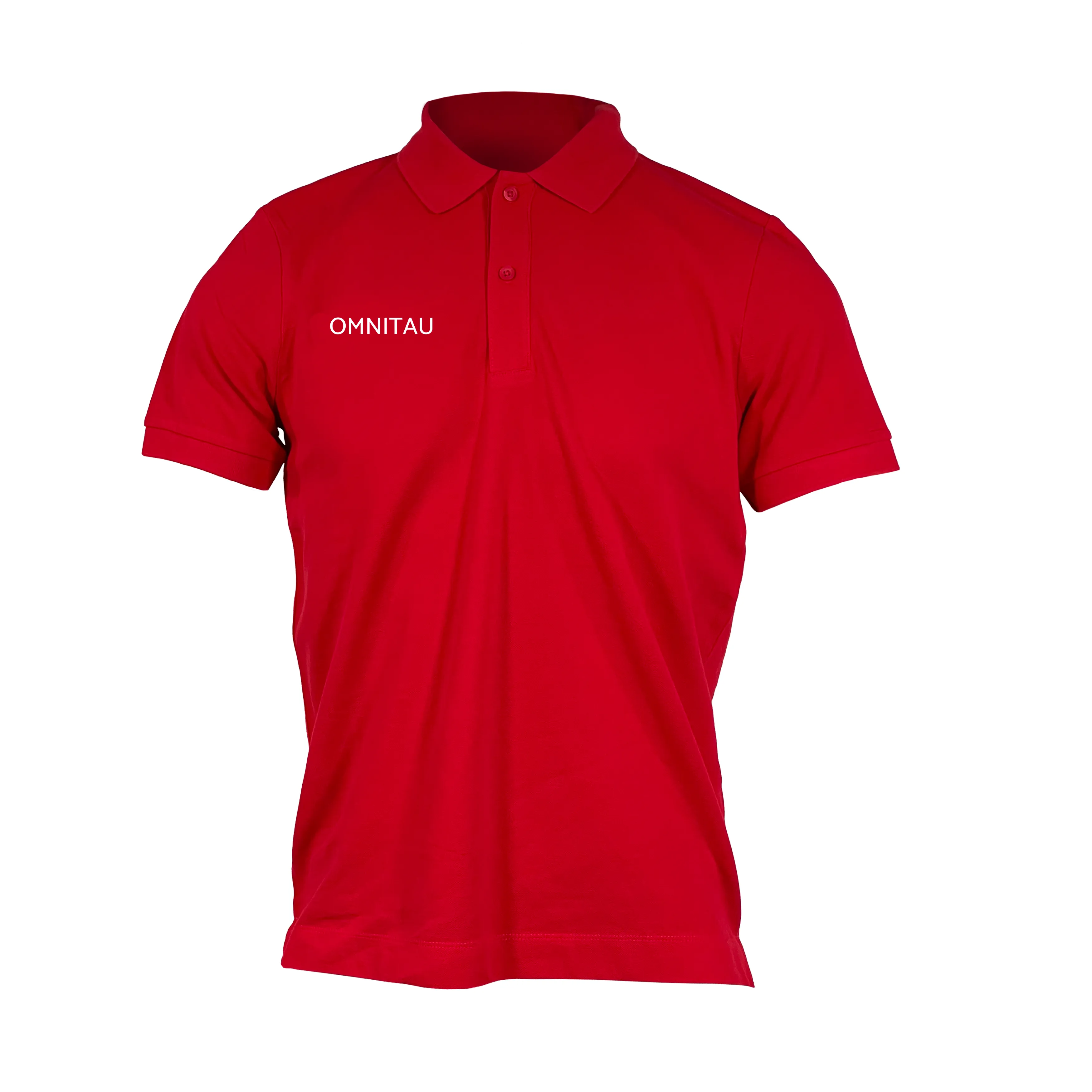 Omnitau Women's Team Sports Organic Cotton Polo - Red