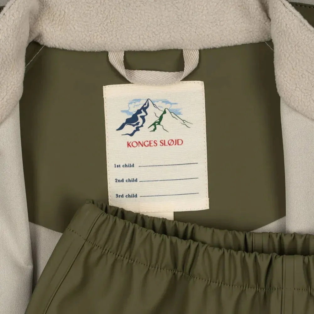 Palme Rainy Day Outdoor Jacket and Trouser Set (Burnt Olive)