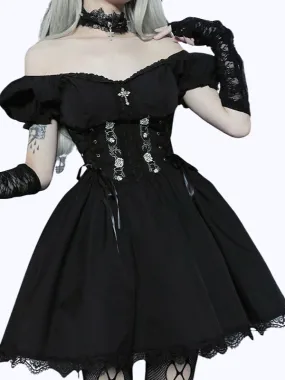 Shadow Bloom Dress