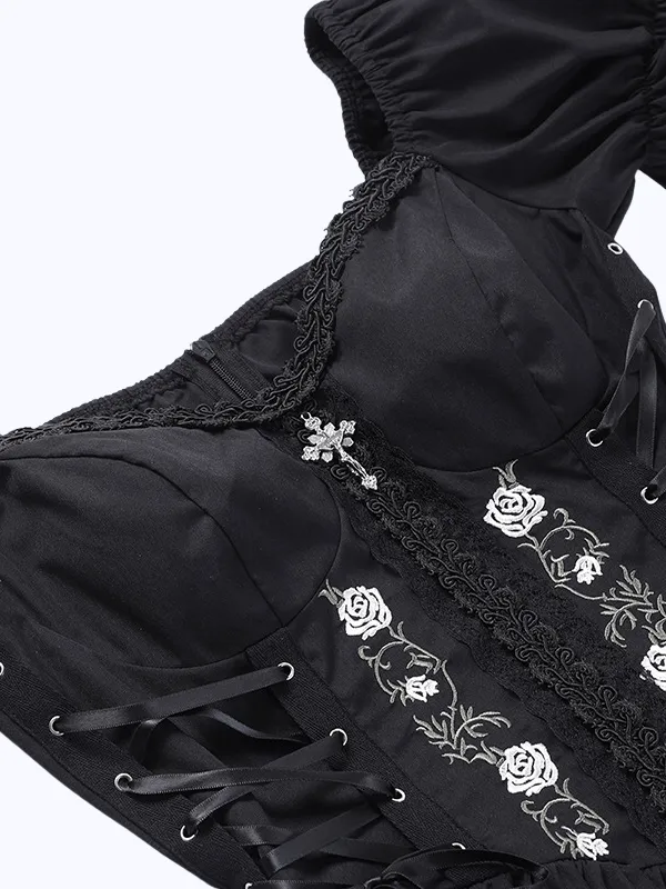 Shadow Bloom Dress