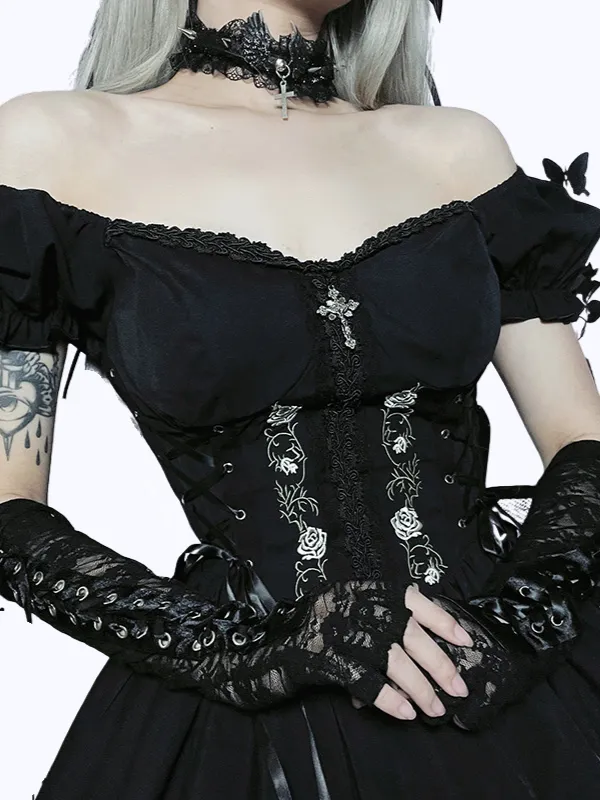Shadow Bloom Dress