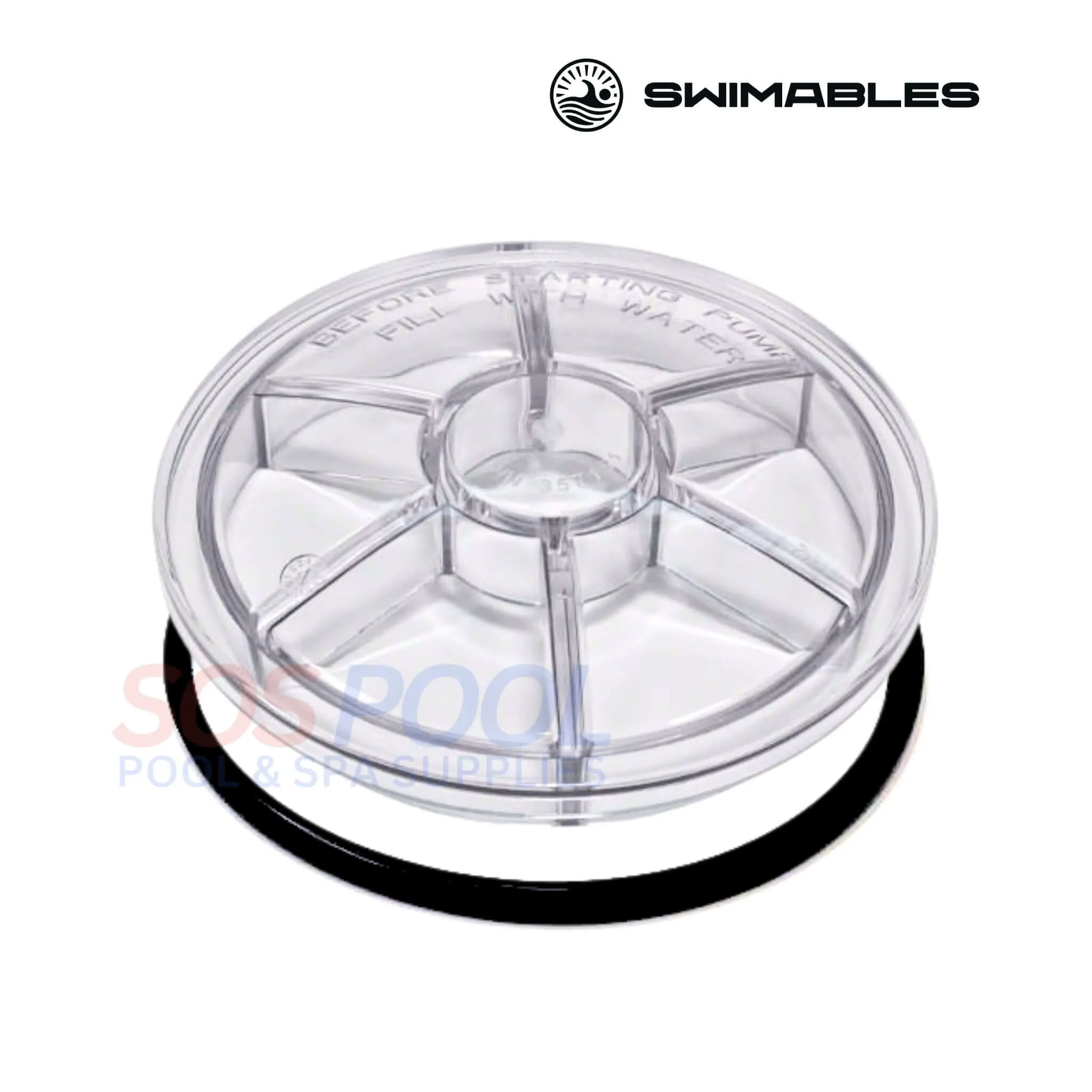 Swimables Clear Pump Lid For Pentair IntelliFlo and WhisperFlo | 357151 | SW-21-151